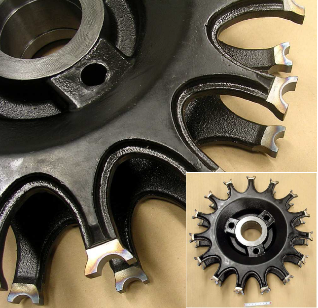 9.chain sprocket laser hardened