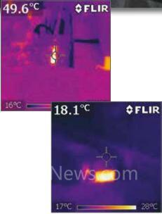 FLIR红外热像仪协助某激光室预防事故发生