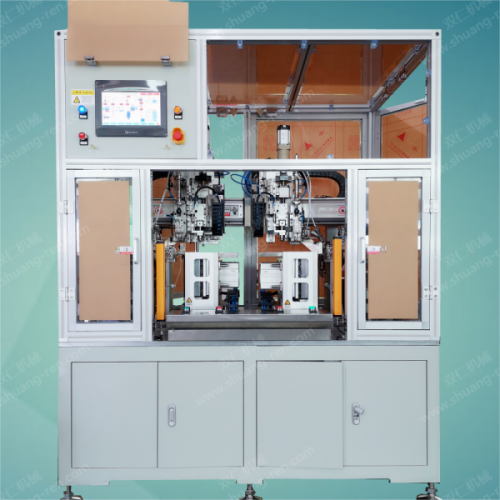 新能源锂电池设备自动包膜机插拔钉机