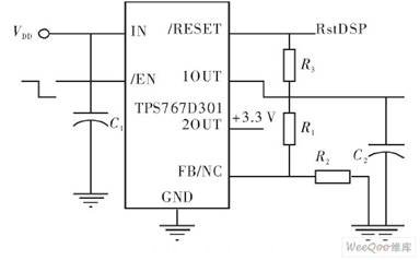 TPS767D301电平输出电路